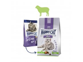 889 happy cat senior weide lamm jehneci 1 3 kg