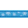 Obojek RD 25 mm x 41-63 cm - Snowflake