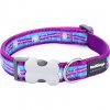 Obojek RD 12 mm x 20-32 cm - Unicorn Purple