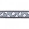 Postroj RD 20 mm x 45-66 cm - Stars White on Grey