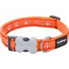 Obojek RD 12 mm x 20-32 cm - Desert Paws Orange