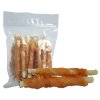 5637 4 magnum chicken roll on rawhide stick 500g