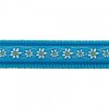 Obojek RD 20 mm x 30-47 cm - Daisy Chain Turquoise