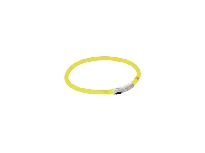708 svitici led obojek pro psa 55 cm zluty