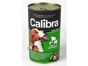 1368 konzerva pro psy calibra 1 240 g jehne hovezi kure