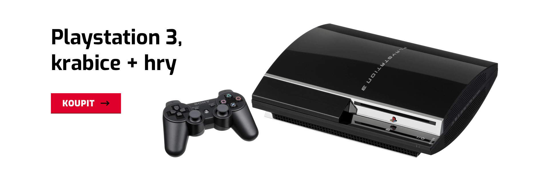 PlayStation 3, krabice + hry