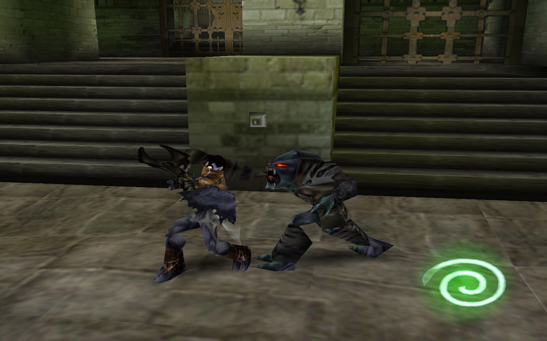 Legacy of Kain Soul Reaver pro PlayStation 1 - Raziel v temném prostředí Nosgothu