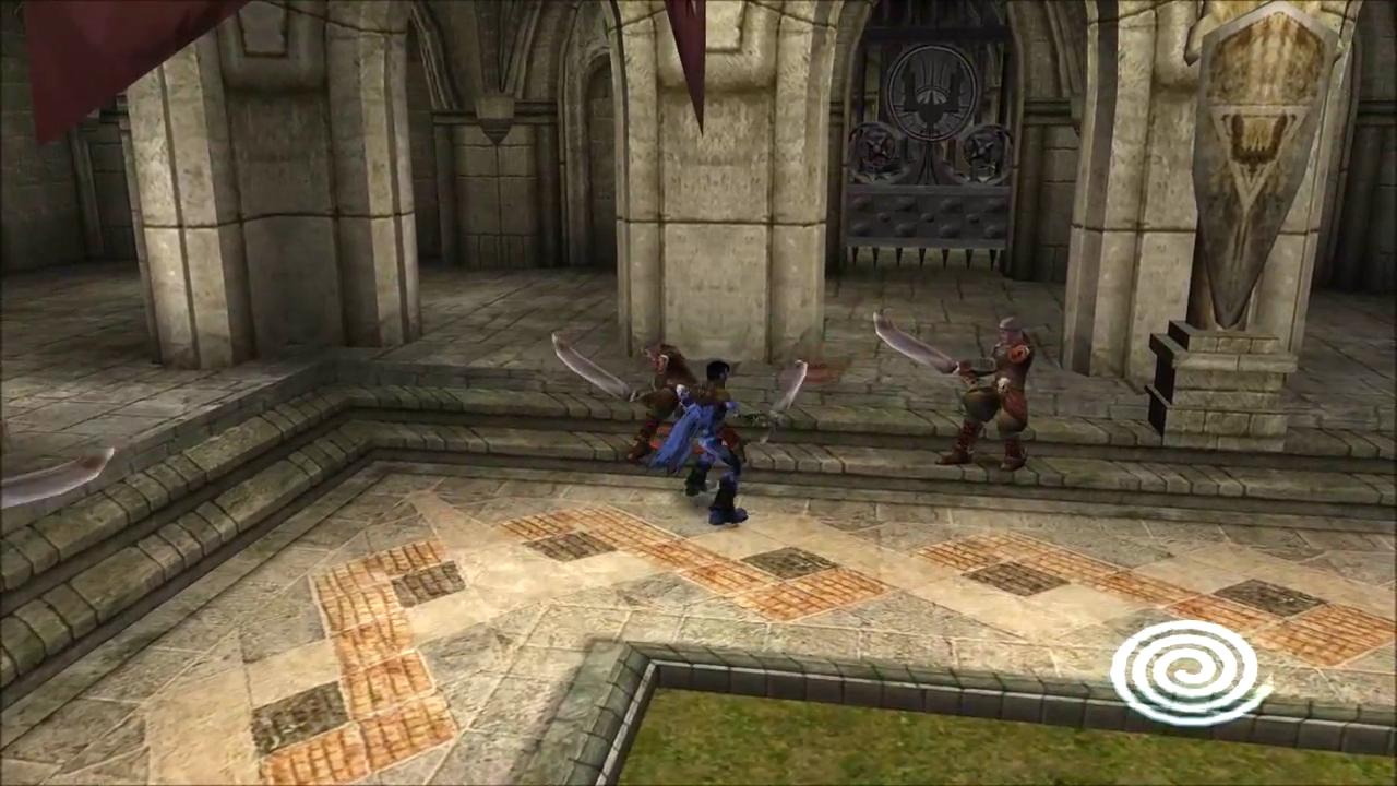Soul Reaver 2 pro PlayStation 2 - Raziel během dobrodružství v Nosgothu