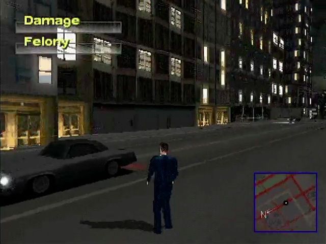 Driver 2 pre PlayStation 1 - Tanner mimo auta počas pohybu ulicami mesta