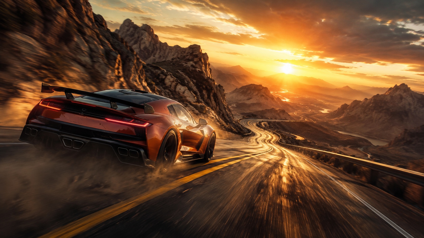 Ilustračný obrázok inšpirovaný atmosférou hry Need for Speed The Run pre PlayStation 3.