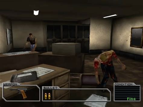 Resident Evil Survivor pro PlayStation 1 - boj se zombíky z pohledu první osoby