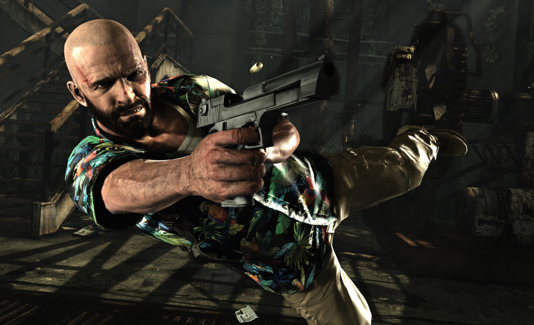 Max Payne 3 - Max během shootdodge v přestřelce