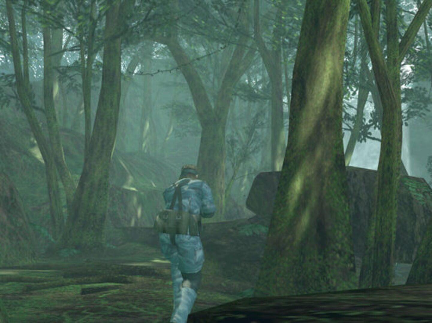 Metal Gear Solid 3 Snake Eater pro PlayStation 2 - Naked Snake v džungli