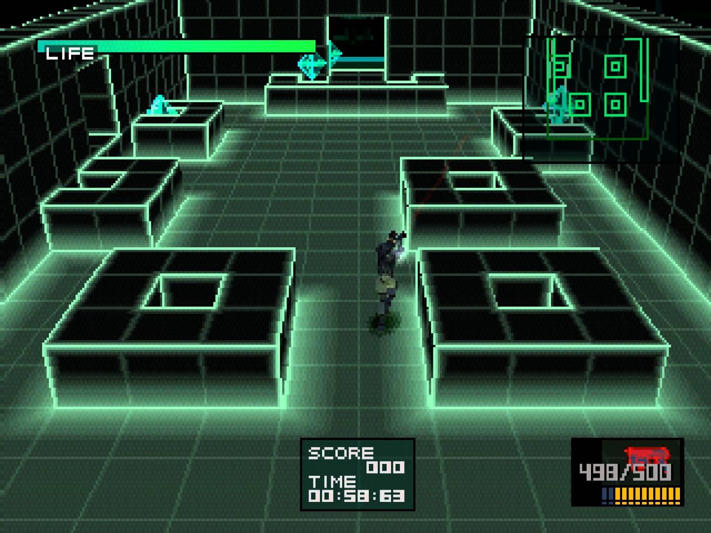 Metal Gear Solid Special Missions - VR misia na PlayStation 1.