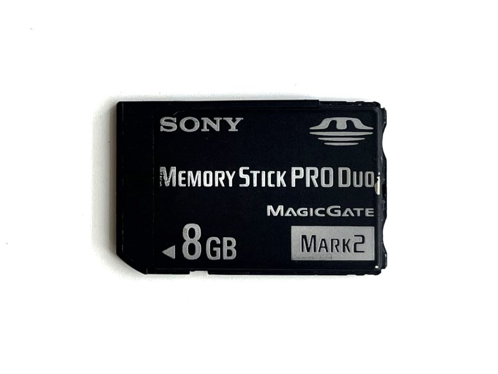 PSP paměťová karta Sony Memory Stick PRO Duo Mark2 8GB PSko.cz