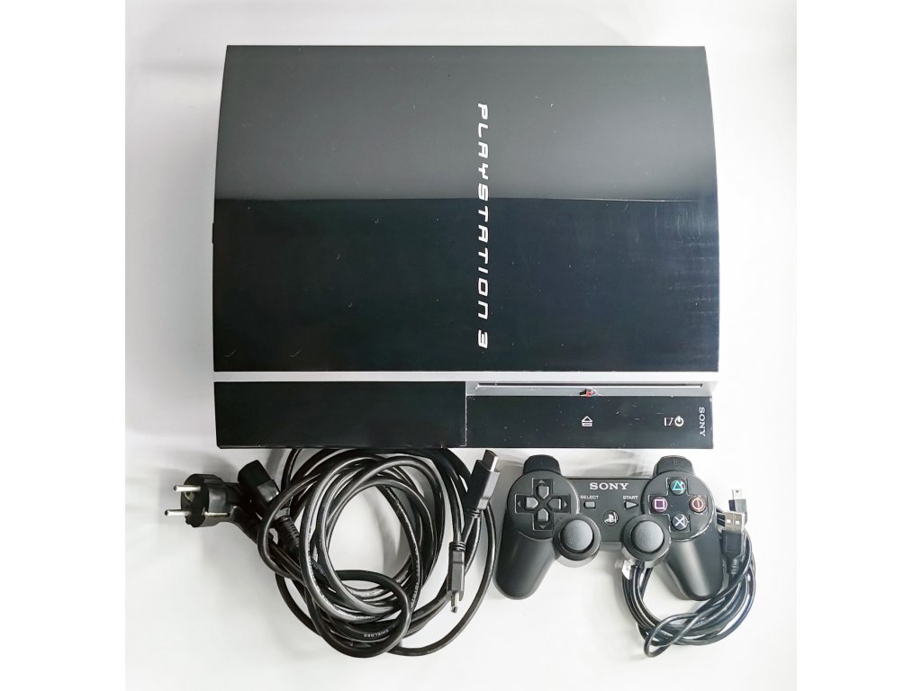 PlayStation 3, 80GB, FAT, kompletní