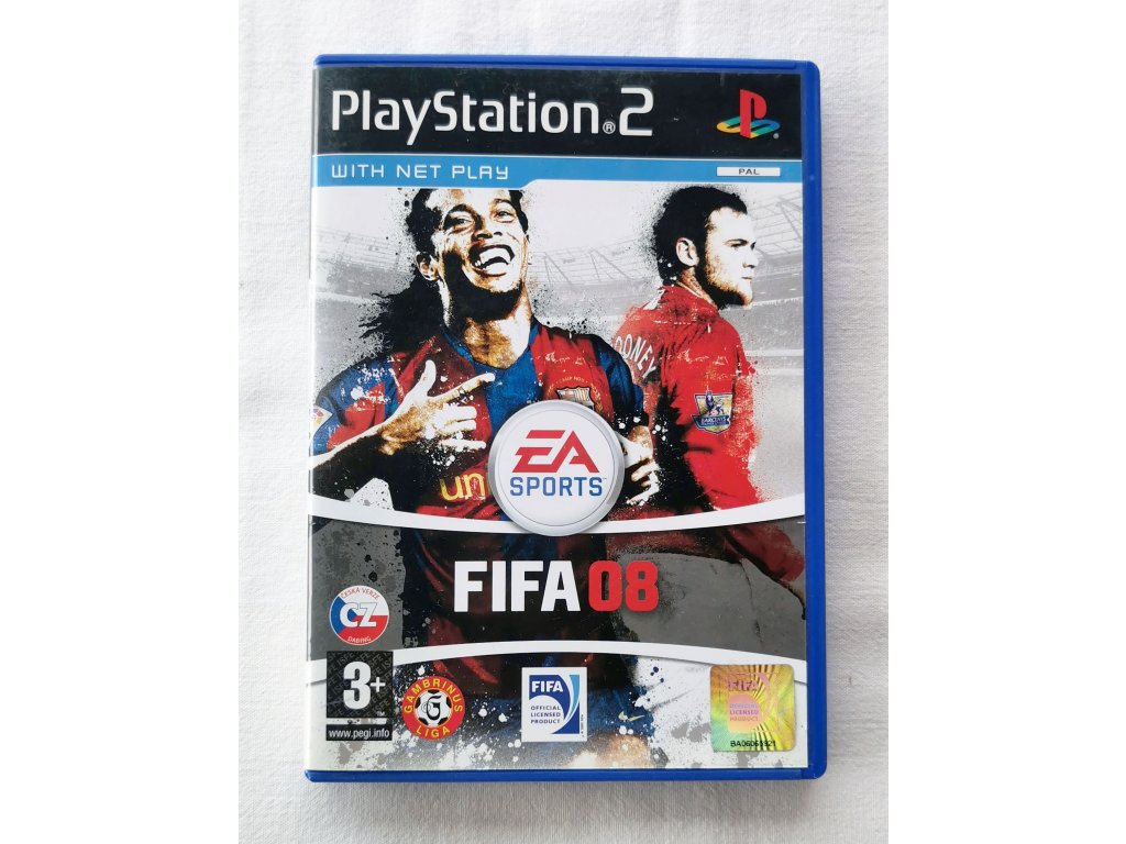 PS2 - FIFA 08 (FIFA 2008), česky