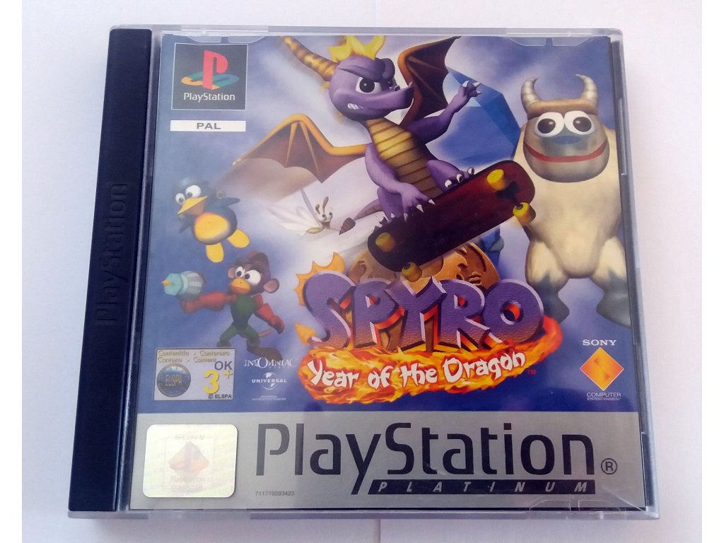 PS1 - Spyro Year of The Dragon