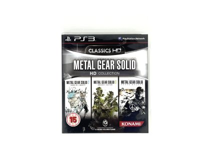 PS3 Metal Gear Solid HD Collection 1