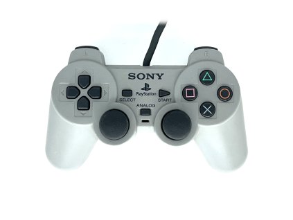 Sony PS1 ovladač originál šed, tm.šedý?? 1