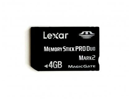 Paměťová Karta Lexar Memory Stick PRO Duo Mark 2 4GB 1