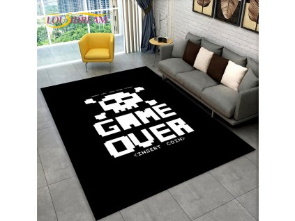 Podložka #81 - Game Over <Insert Coin> - 120x80 cm