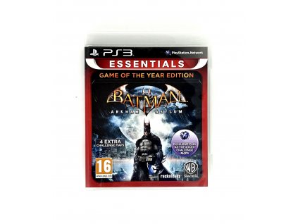 PS3 Batman Arkham Asylum Game of The Year Edition 1