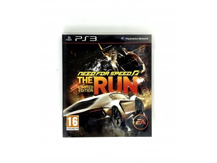 PS3 Need For Speed The Run Limited Edition, česky 1