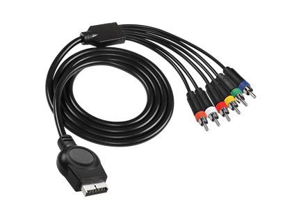 RCA AV kabel pro konzole Sony PS2 a PS3, nový