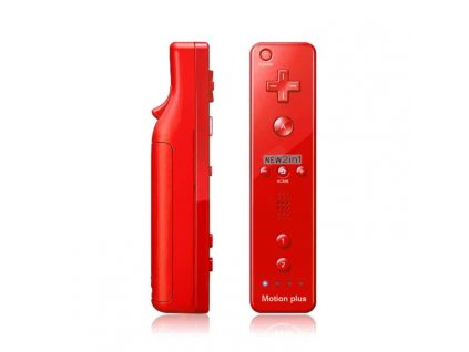 Nintendo Wii Motion Plus ovládač - Červená
