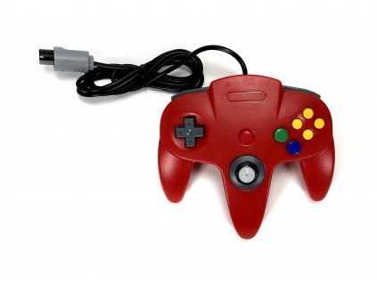 Nintendo64 ovladač Červený, nový 2