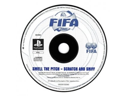 PS1 - FIFA 2001, pouze disk