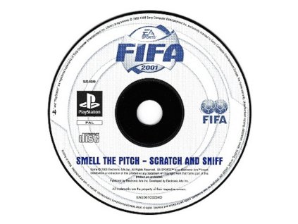 PS1 FIFA 2001, pouze disk