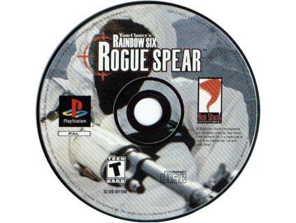 PS1 Tom Clancy's Rainbow Six Rogue Spear, pouze disk upraveno