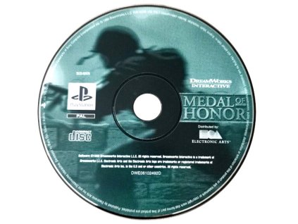 PS1 - Medal of Honor, pouze disk