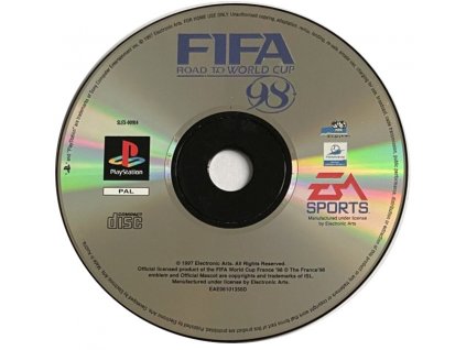 PS1 - FIFA Road to World Cup 98, pouze disk