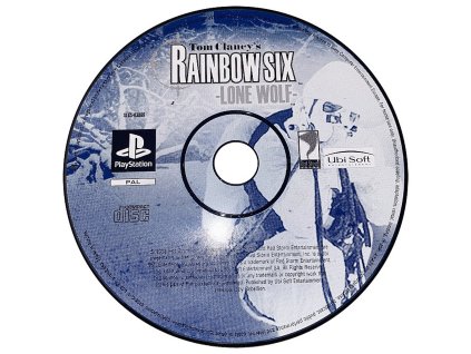 PS1 Tom Clancy's Rainbow Six Lone Wolf, pouze disk
