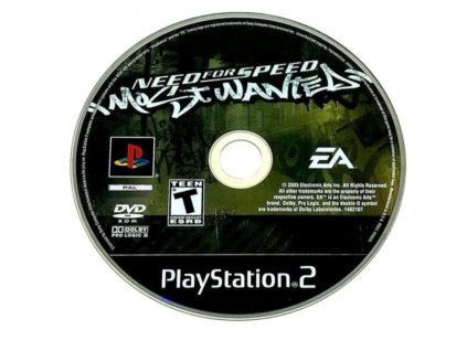 PS2 Need for Speed Most Wanted, pouze disk1
