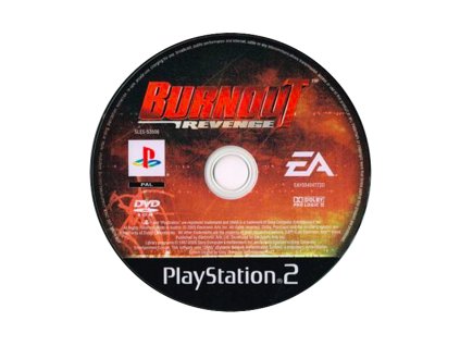 PS2 Burnout Revenge, pouze disk