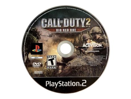 PS2 - Call of Duty 2 Big Red One, iba disk