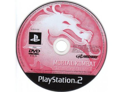 PS2 - Mortal Kombat Deadly Alliance, pouze disk