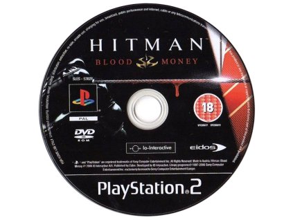 PS2 - Hitman Blood Money, pouze disk