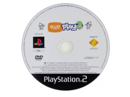 PS2 - EyeToy Play 2, pouze disk