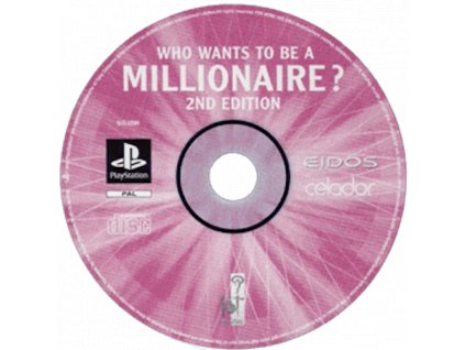 PS1 - Who Wants to be a Millionaire 2nd Edition, pouze disk