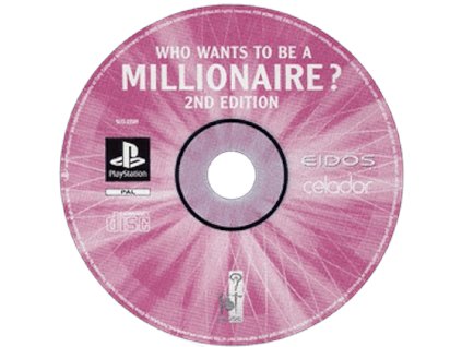 PS1 Who Wants to be a Millionaire 2nd Edition, pouze disk