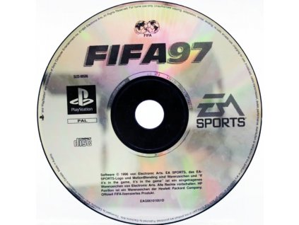 PS1 - FIFA 97, pouze disk
