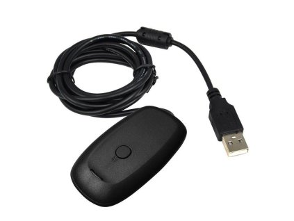 Bezdrôtový prijímač Xbox 360 pre PC - čierny, nový