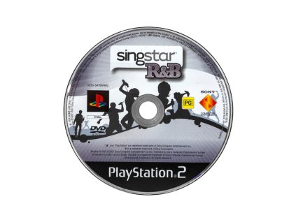 PS2 SingStar R&B, pouze disk