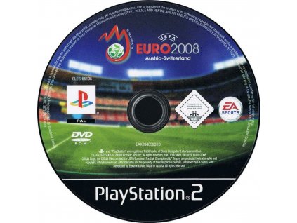 PS2 - UEFA Euro 2008, iba disk