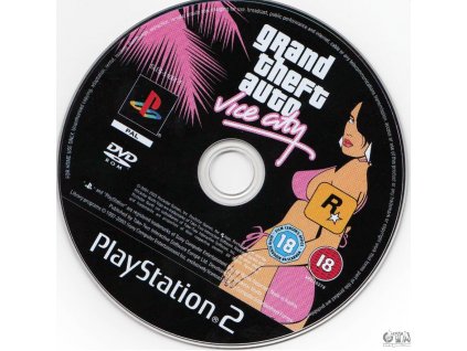 PS2 - Grand Theft Auto Vice City (GTA VC), iba disk